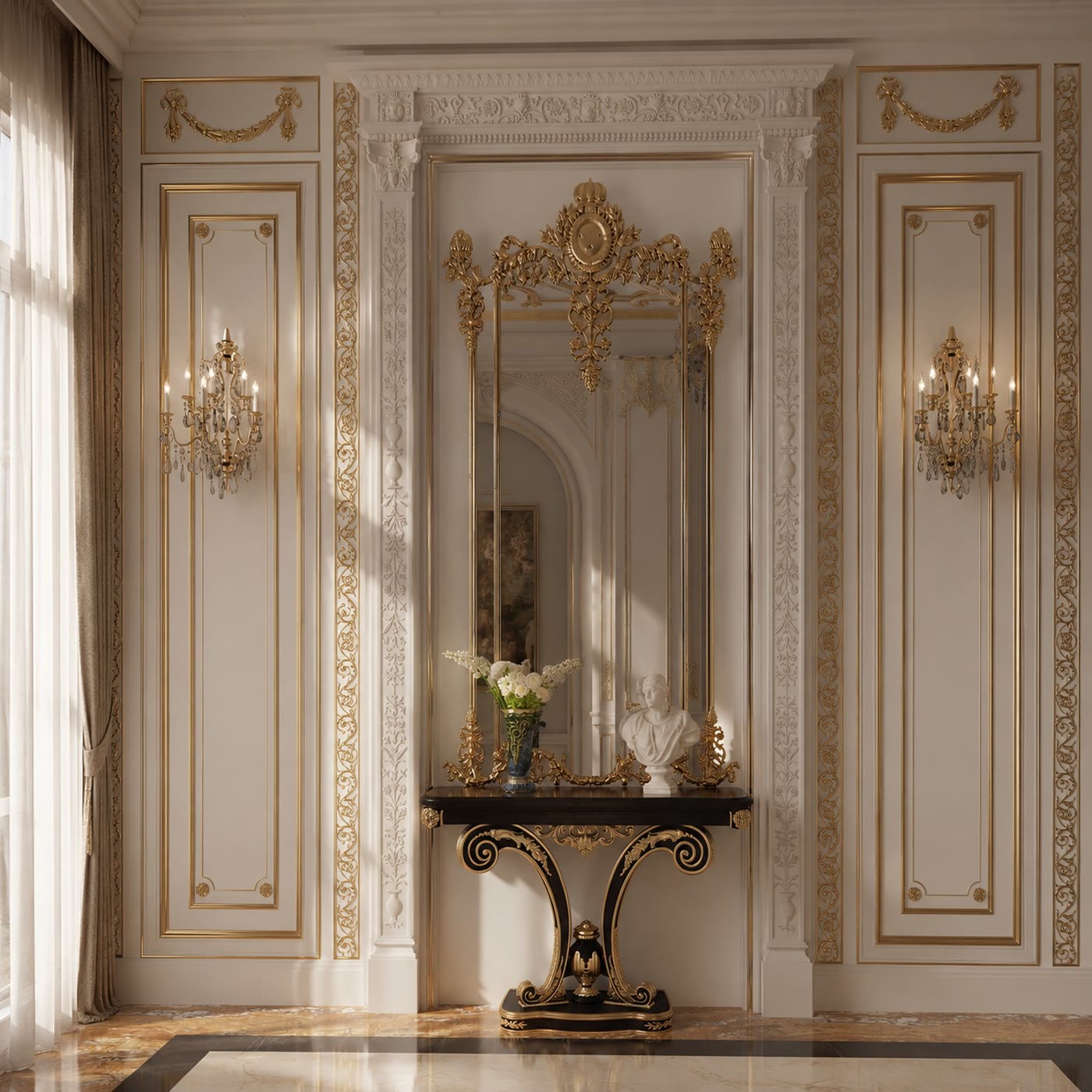 Concept Interiors project &mdash; entrance foyer