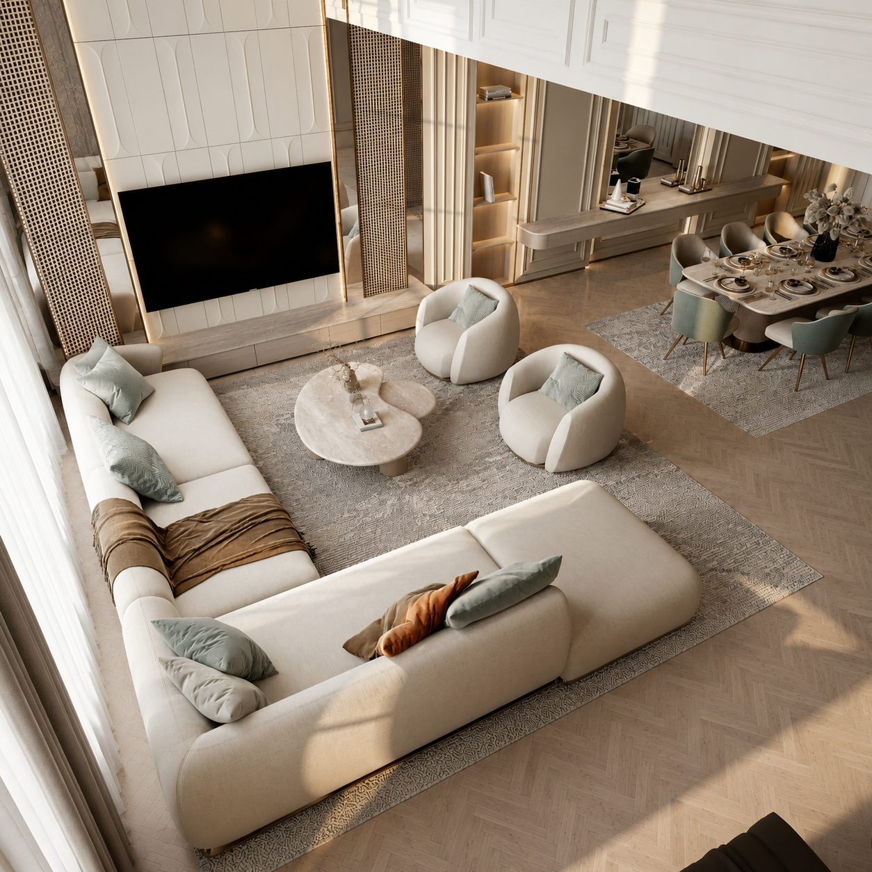 Modern Villa Lounge