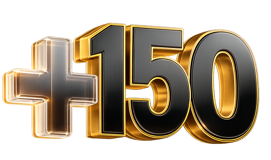 +150